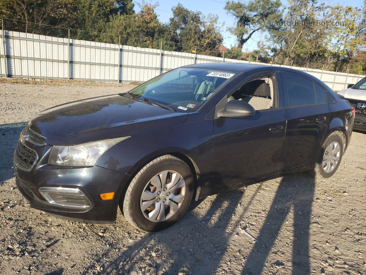 2015 Chevrolet Cruze Ls Gray vin: 1G1PA5SG2F7289068