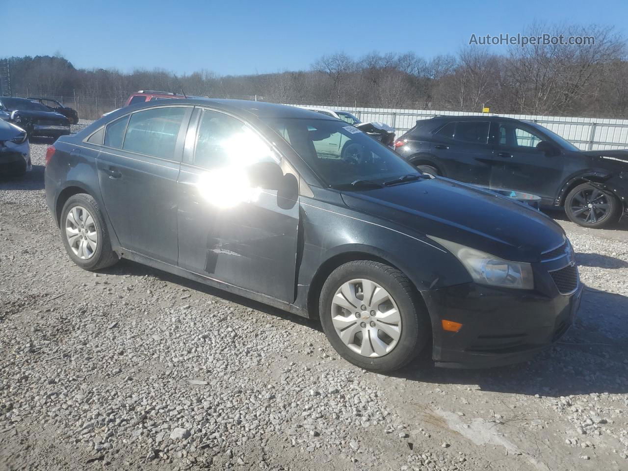 2013 Chevrolet Cruze Ls Black vin: 1G1PA5SG3D7296219