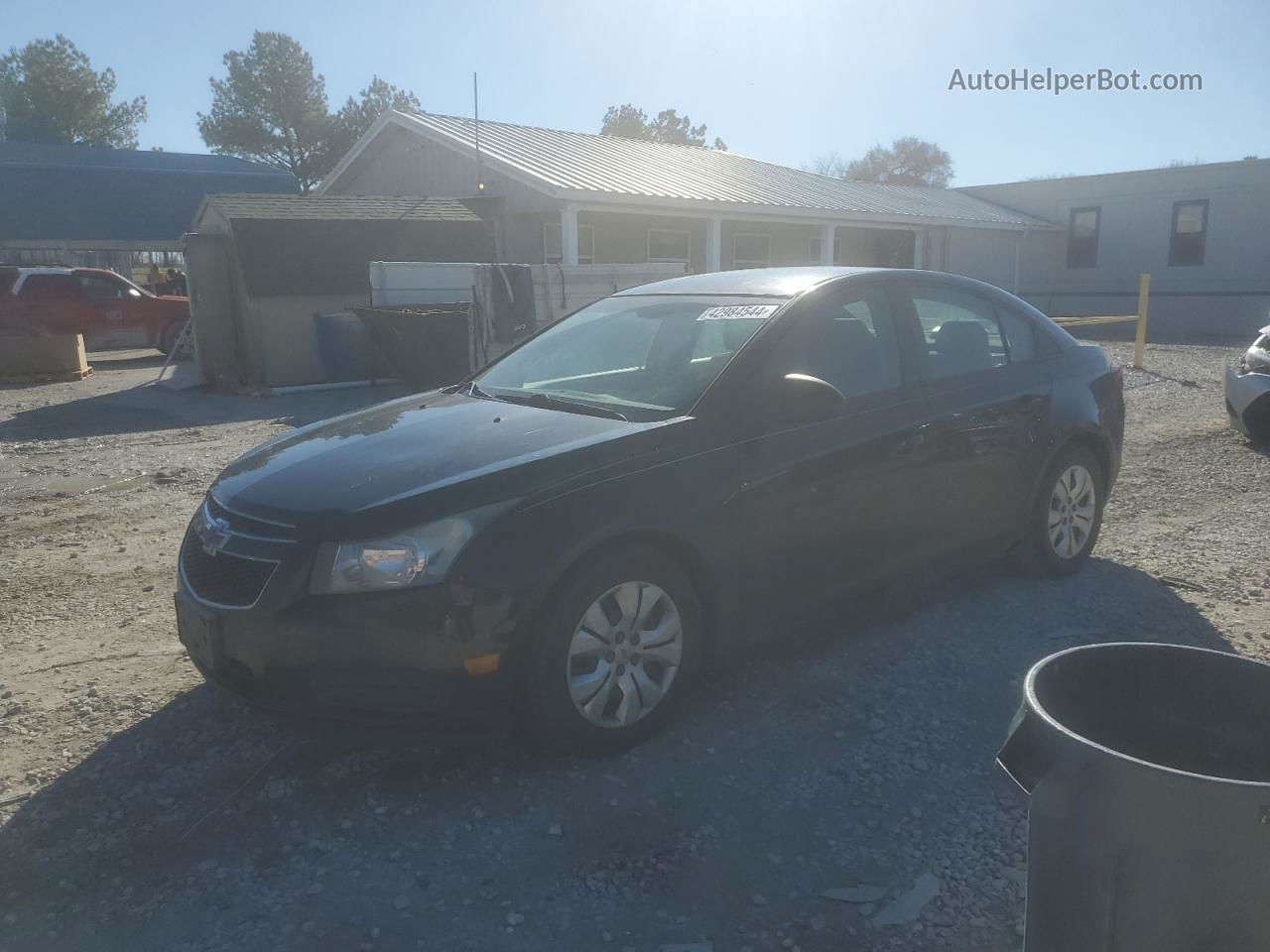 2013 Chevrolet Cruze Ls Black vin: 1G1PA5SG3D7296219