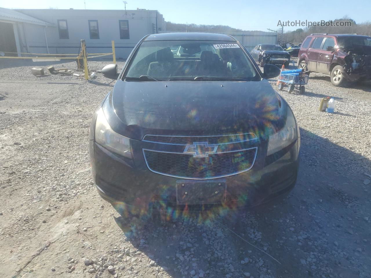 2013 Chevrolet Cruze Ls Black vin: 1G1PA5SG3D7296219