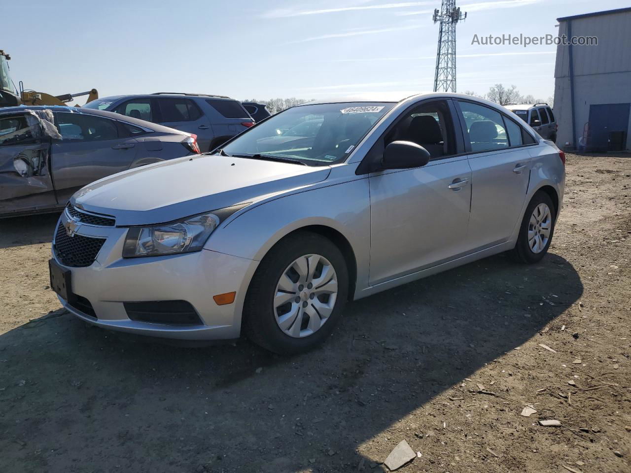 2013 Chevrolet Cruze Ls Gray vin: 1G1PA5SG3D7315268