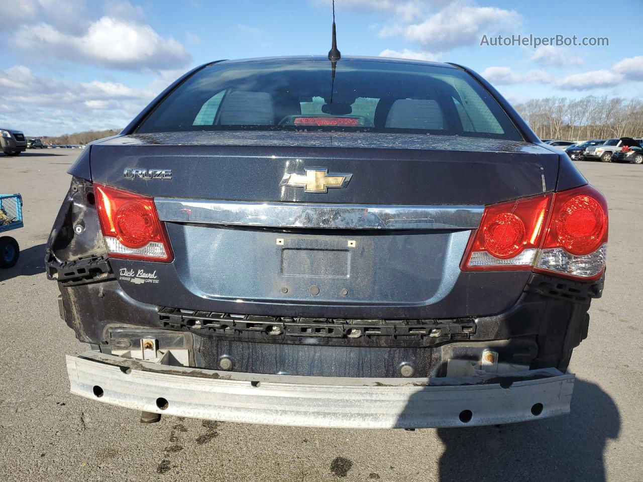 2014 Chevrolet Cruze Ls Синий vin: 1G1PA5SG3E7232277