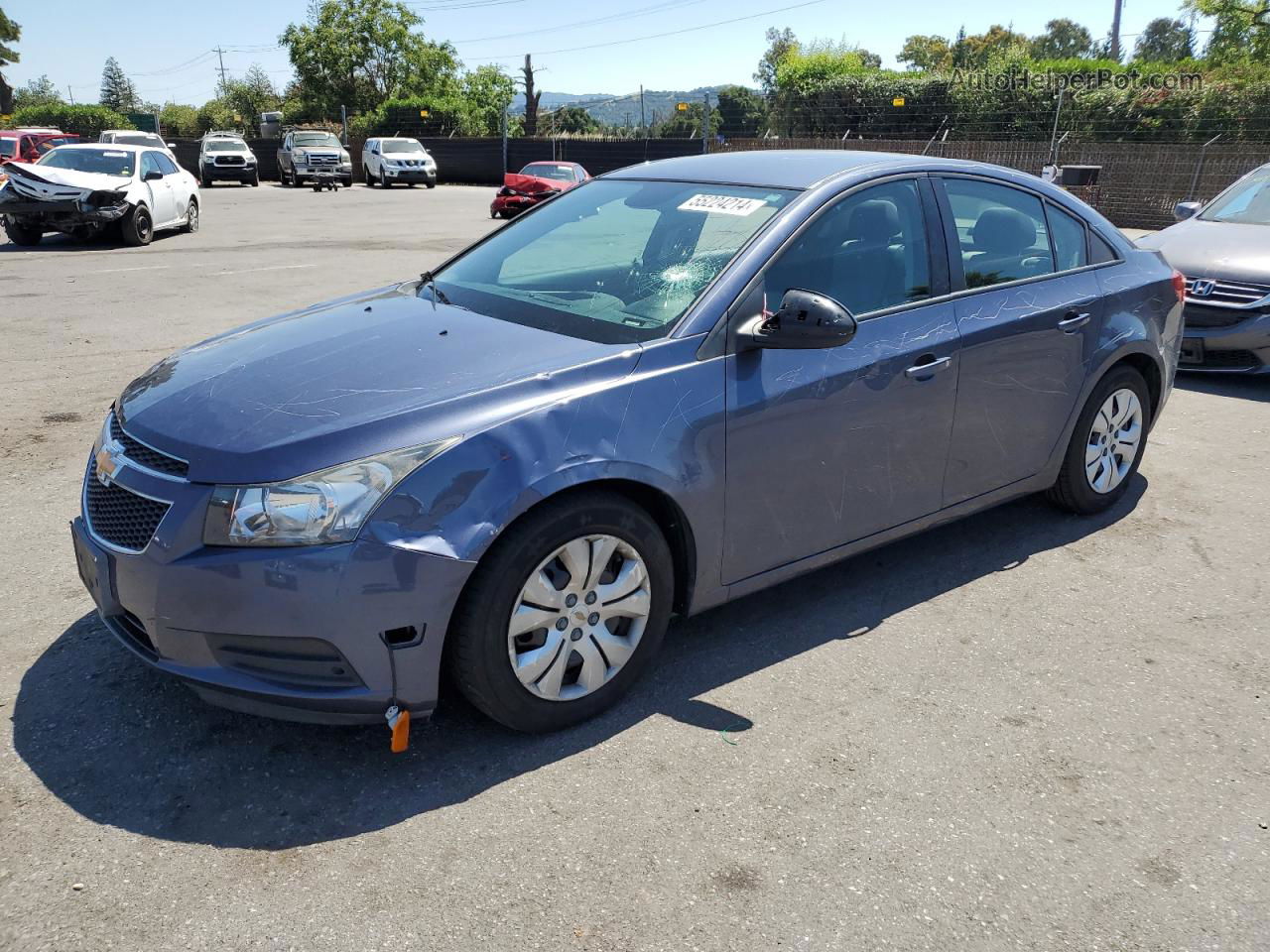 2014 Chevrolet Cruze Ls Charcoal vin: 1G1PA5SG3E7274612