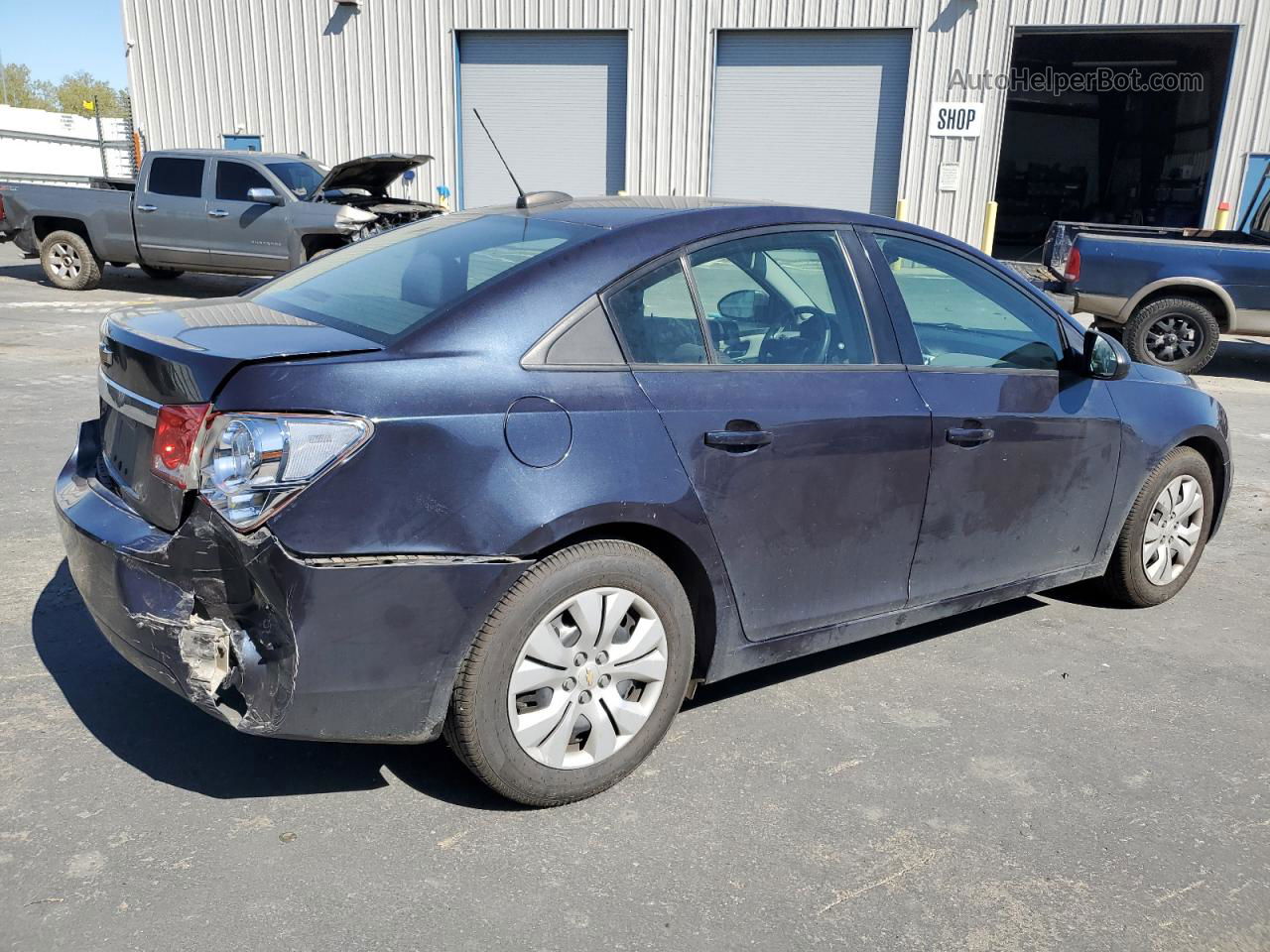 2015 Chevrolet Cruze Ls Blue vin: 1G1PA5SG3F7192963