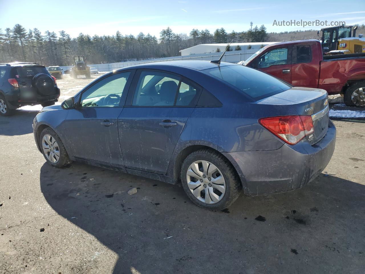 2013 Chevrolet Cruze Ls Blue vin: 1G1PA5SG4D7166059