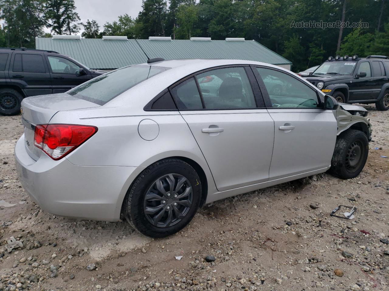 2015 Chevrolet Cruze Ls Silver vin: 1G1PA5SG4F7234265