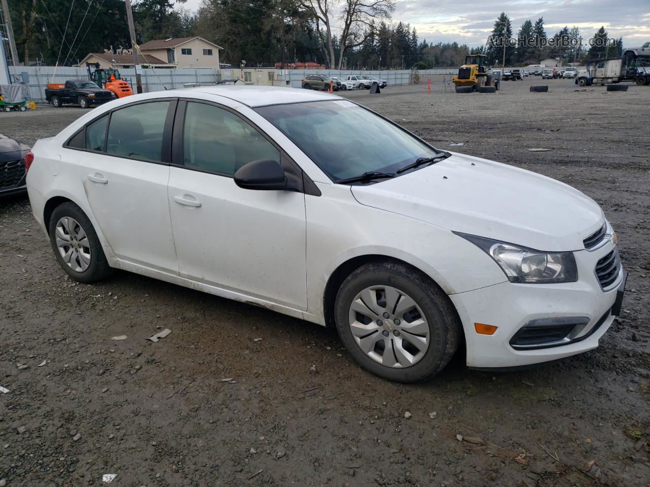 2016 Chevrolet Cruze Limited L Белый vin: 1G1PA5SG4G7209626