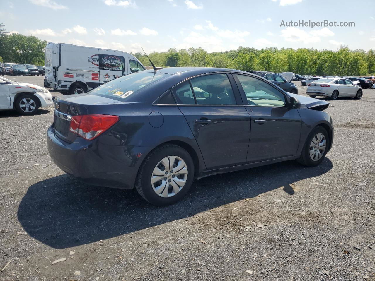 2014 Chevrolet Cruze Ls Blue vin: 1G1PA5SG5E7484354