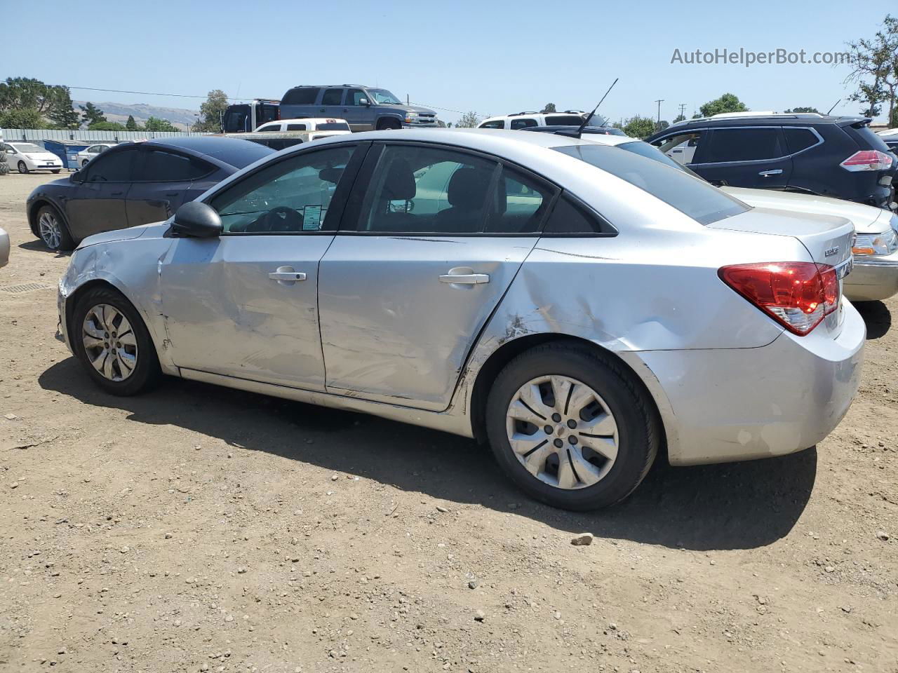 2013 Chevrolet Cruze Ls Серебряный vin: 1G1PA5SG6D7109975