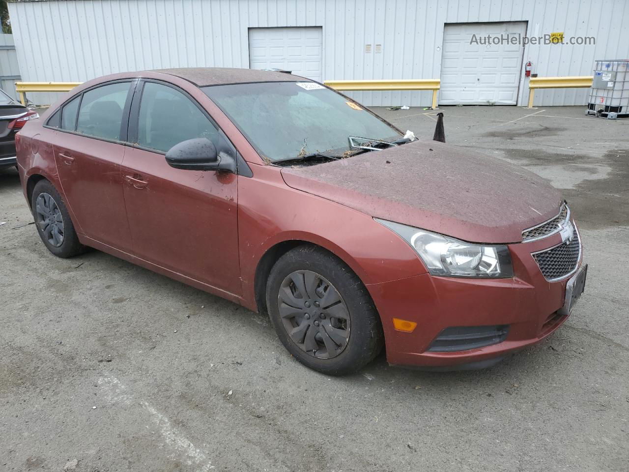 2013 Chevrolet Cruze Ls Красный vin: 1G1PA5SG6D7214421