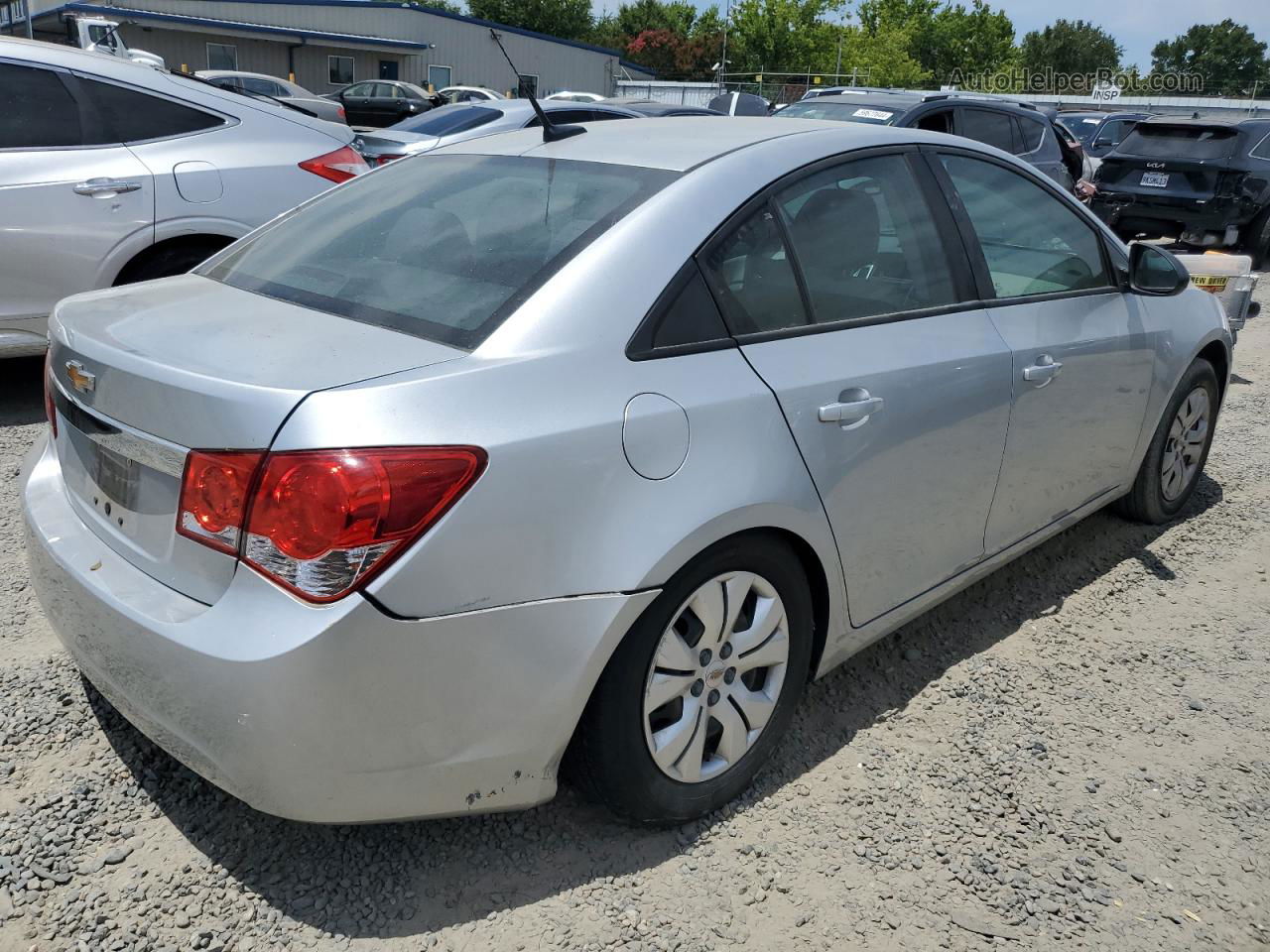 2013 Chevrolet Cruze Ls Серебряный vin: 1G1PA5SG6D7246690