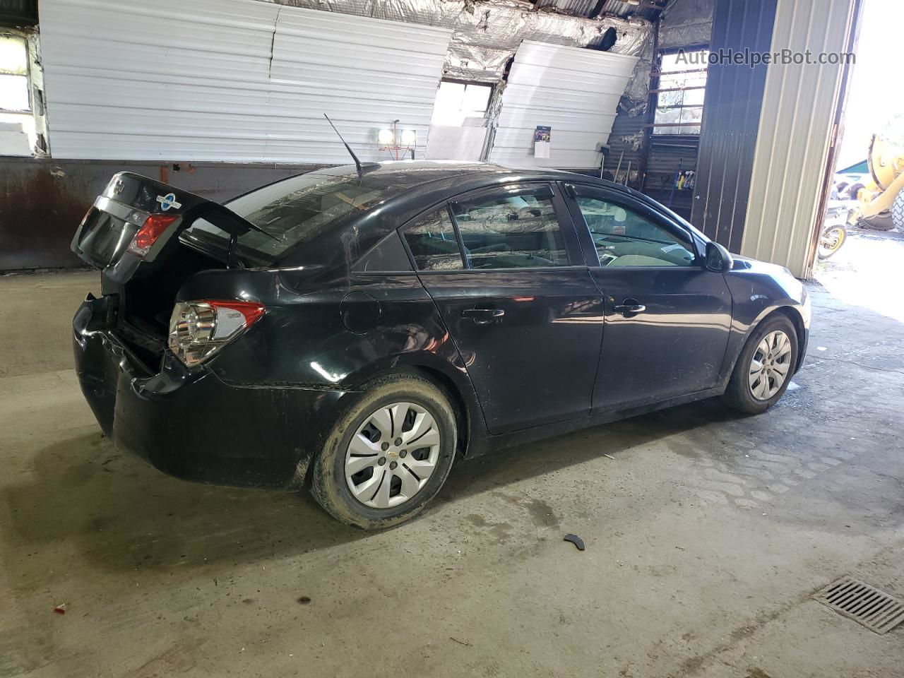 2013 Chevrolet Cruze Ls Black vin: 1G1PA5SG6D7272402