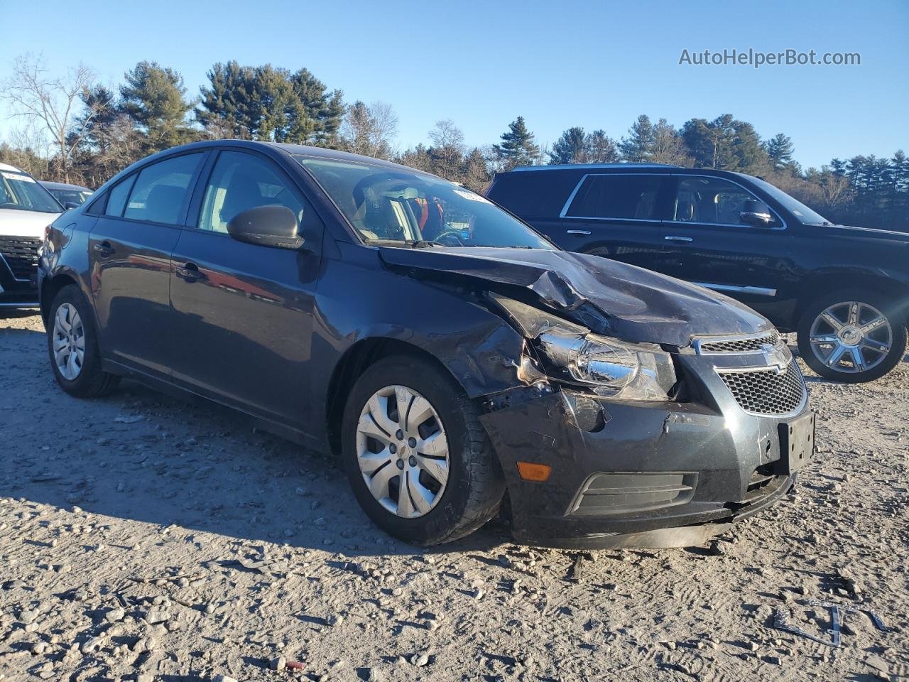 2014 Chevrolet Cruze Ls Gray vin: 1G1PA5SG6E7142654