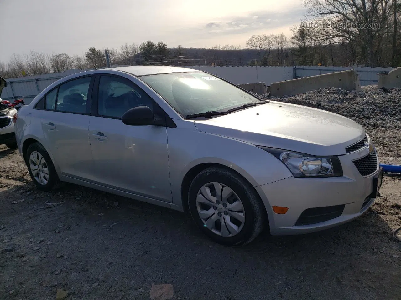 2014 Chevrolet Cruze Ls Silver vin: 1G1PA5SG6E7253396