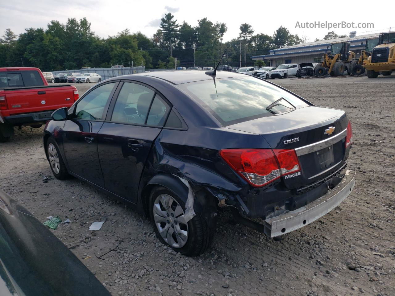 2014 Chevrolet Cruze Ls Синий vin: 1G1PA5SG6E7259084