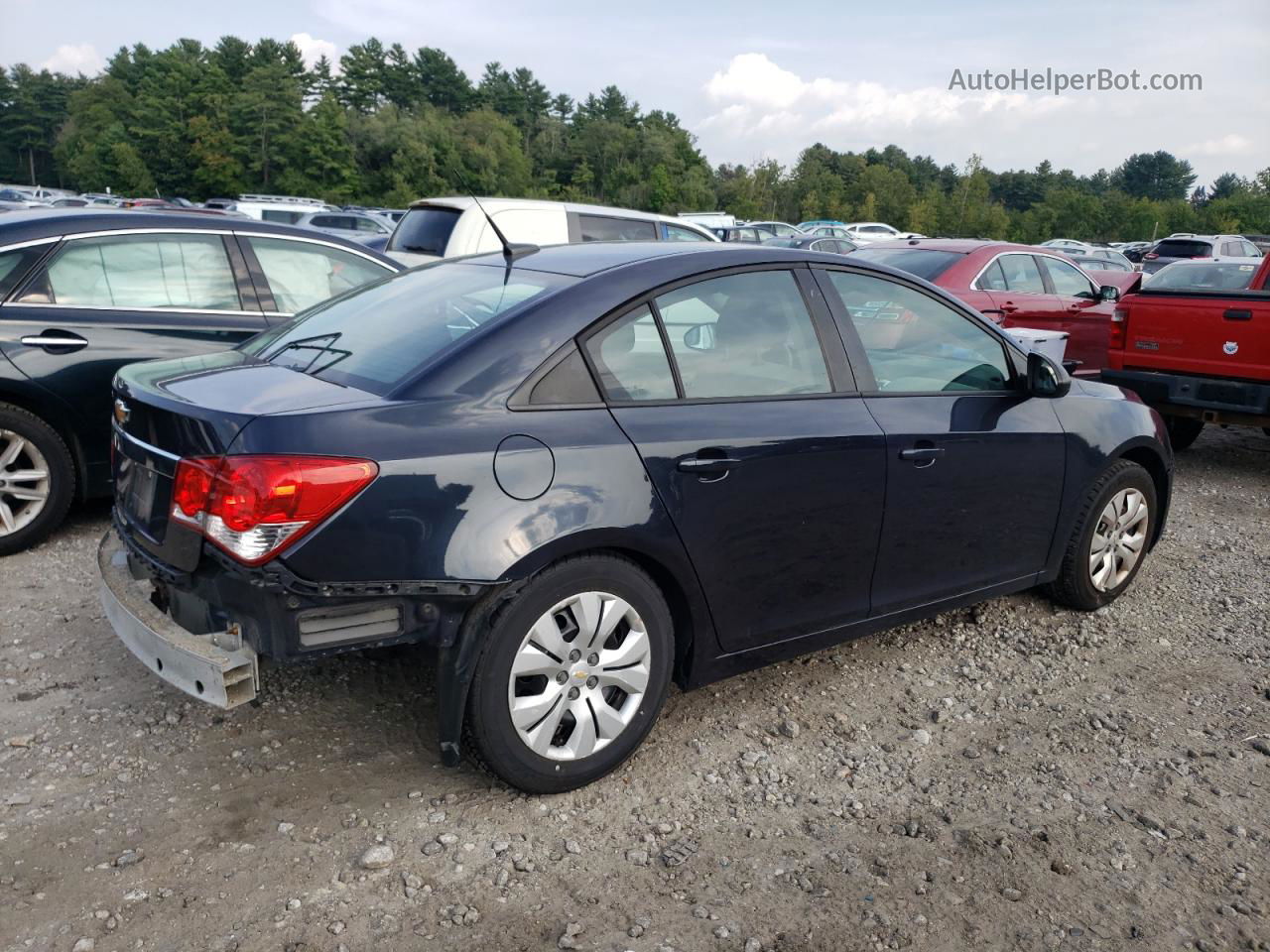 2014 Chevrolet Cruze Ls Синий vin: 1G1PA5SG6E7259084