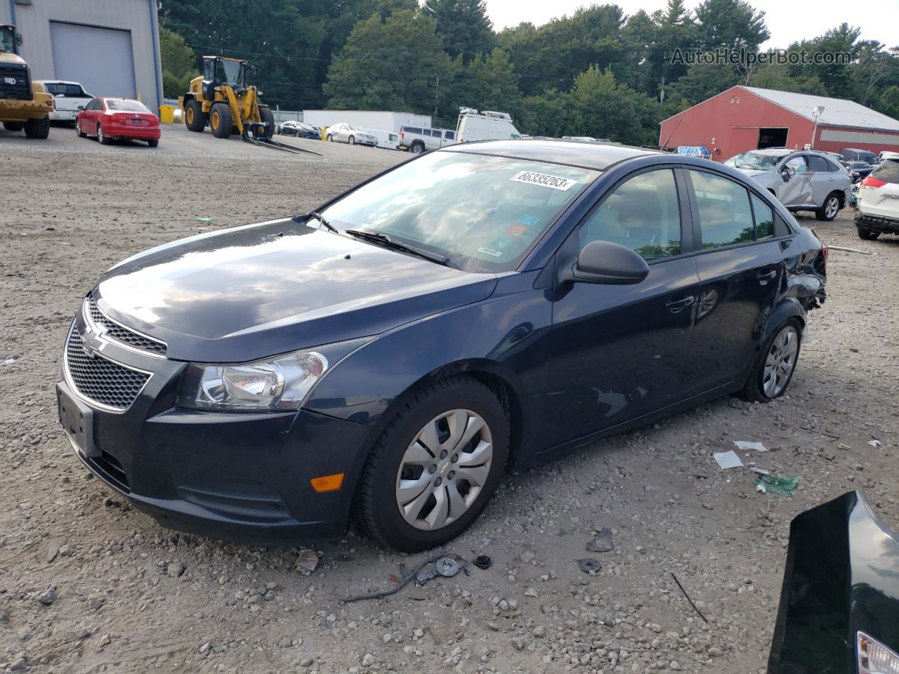 2014 Chevrolet Cruze Ls Синий vin: 1G1PA5SG6E7259084