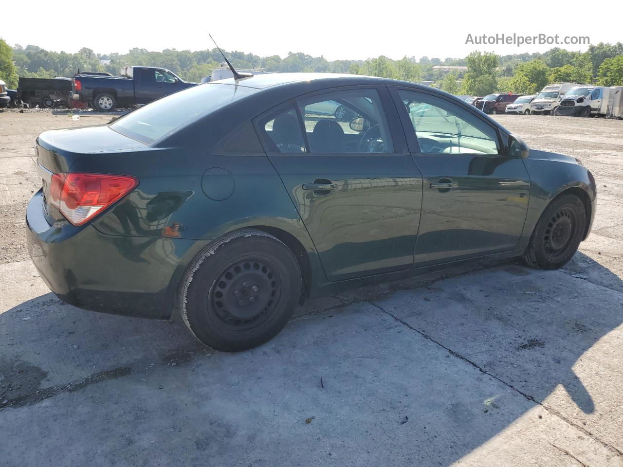 2014 Chevrolet Cruze Ls Green vin: 1G1PA5SG6E7485206