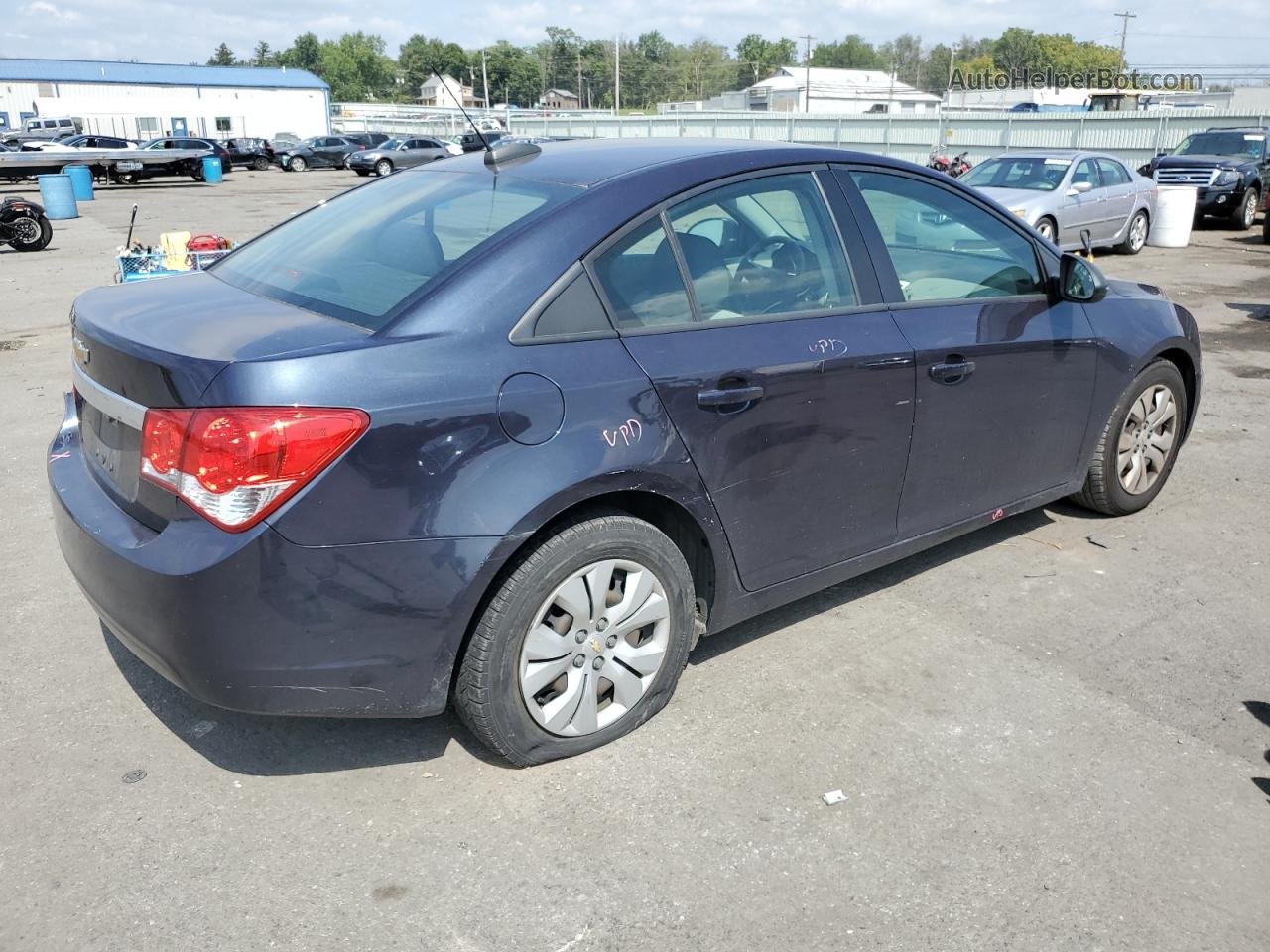 2015 Chevrolet Cruze Ls Blue vin: 1G1PA5SG6F7281801