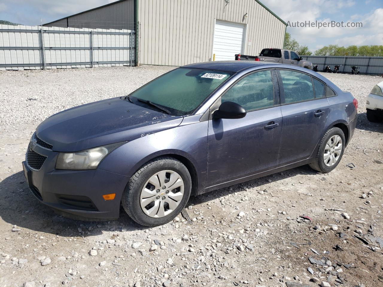 2014 Chevrolet Cruze Ls Blue vin: 1G1PA5SG7E7143327