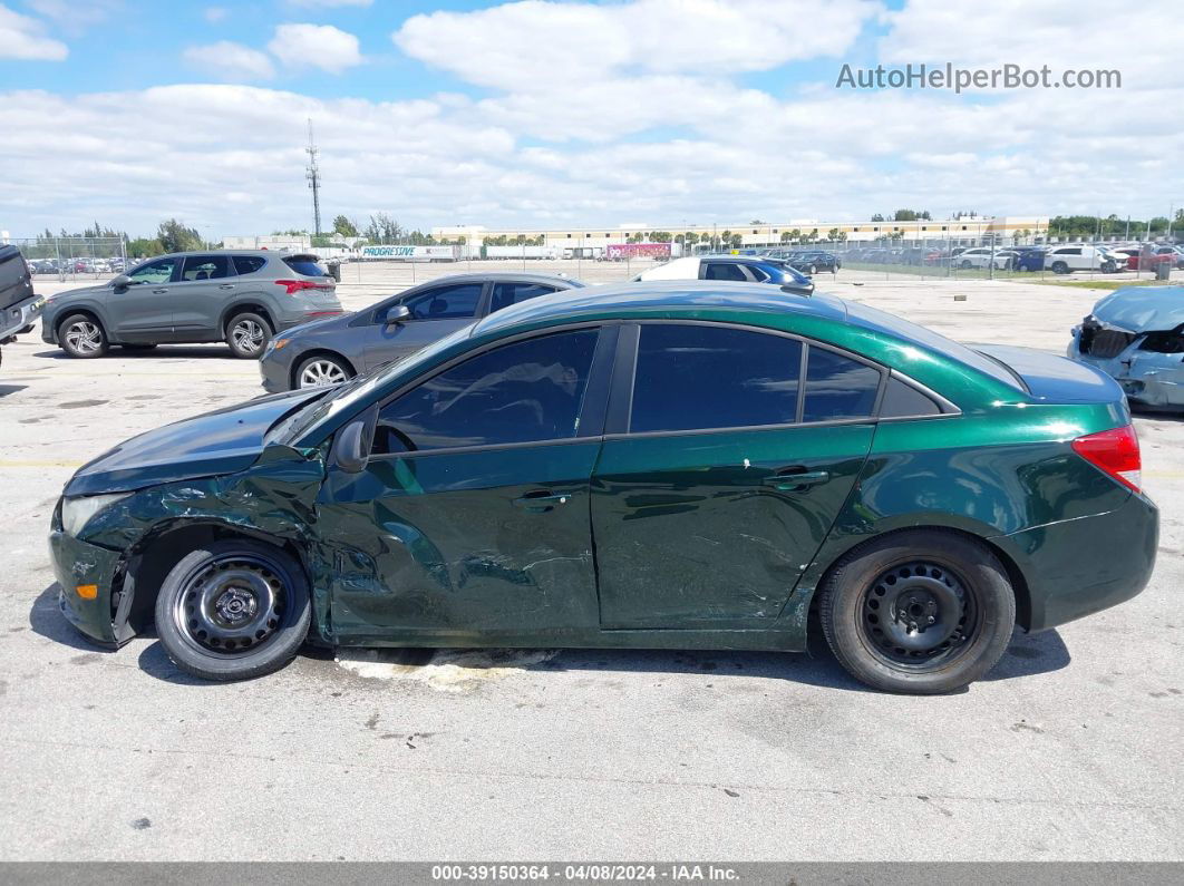 2014 Chevrolet Cruze Ls Auto Зеленый vin: 1G1PA5SG7E7174321