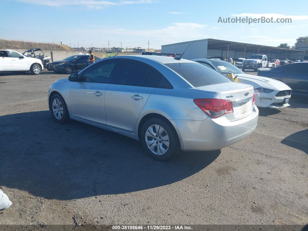 2013 Chevrolet Cruze Ls Auto Silver vin: 1G1PA5SG8D7105233