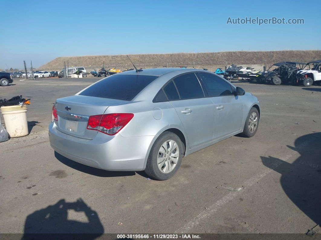 2013 Chevrolet Cruze Ls Auto Silver vin: 1G1PA5SG8D7105233