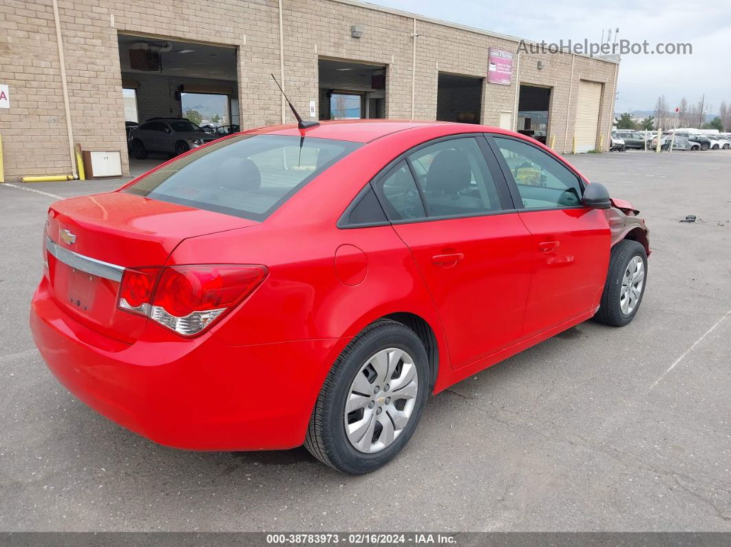 2014 Chevrolet Cruze Ls Auto Red vin: 1G1PA5SG8E7136807