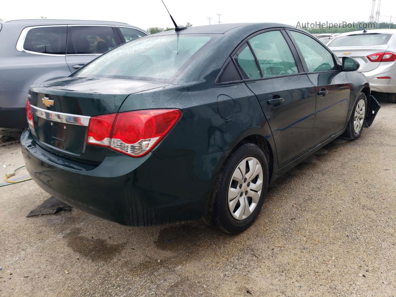 2014 Chevrolet Cruze Ls Green vin: 1G1PA5SG8E7187093