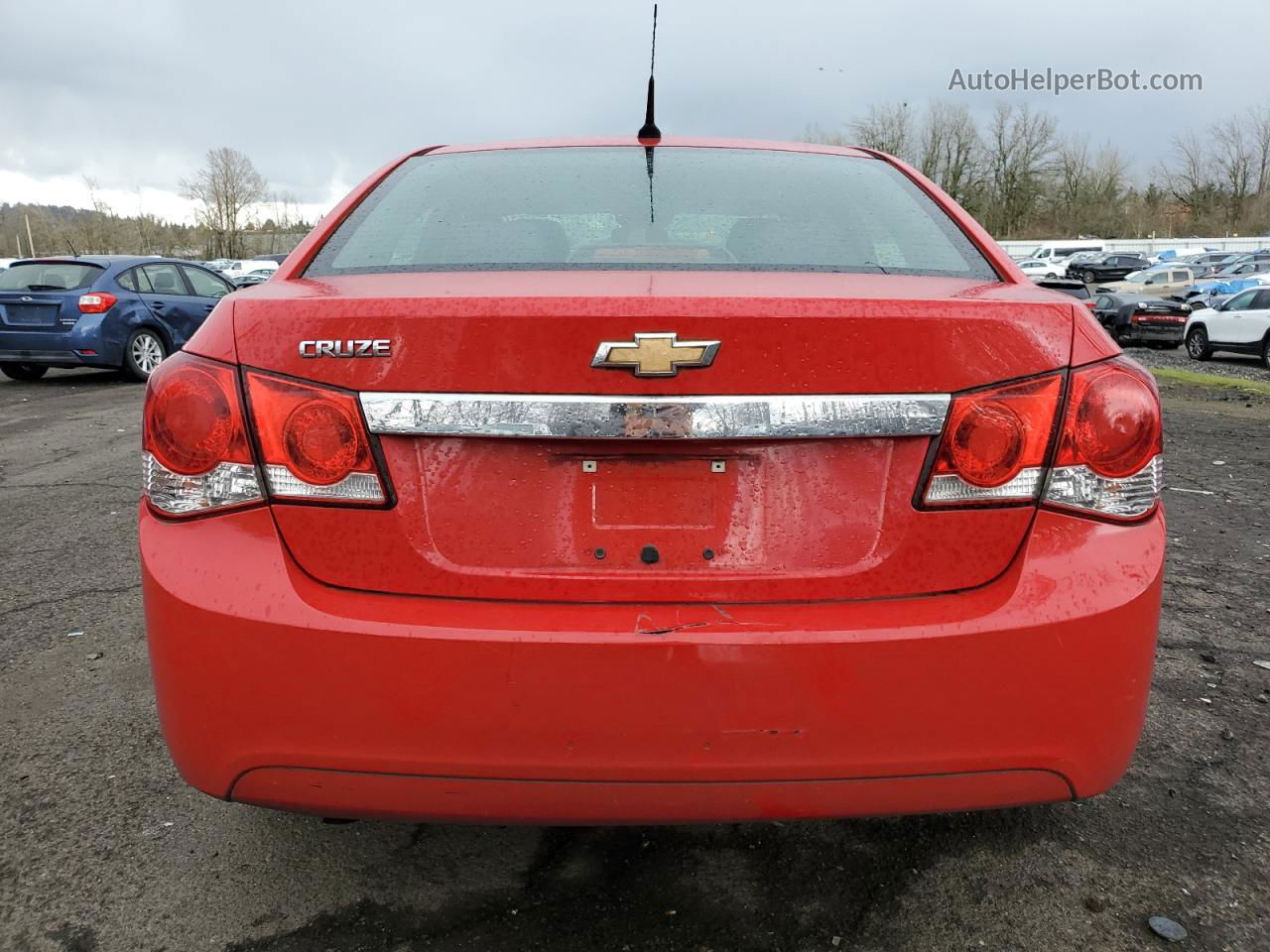 2014 Chevrolet Cruze Ls Красный vin: 1G1PA5SG9E7151025