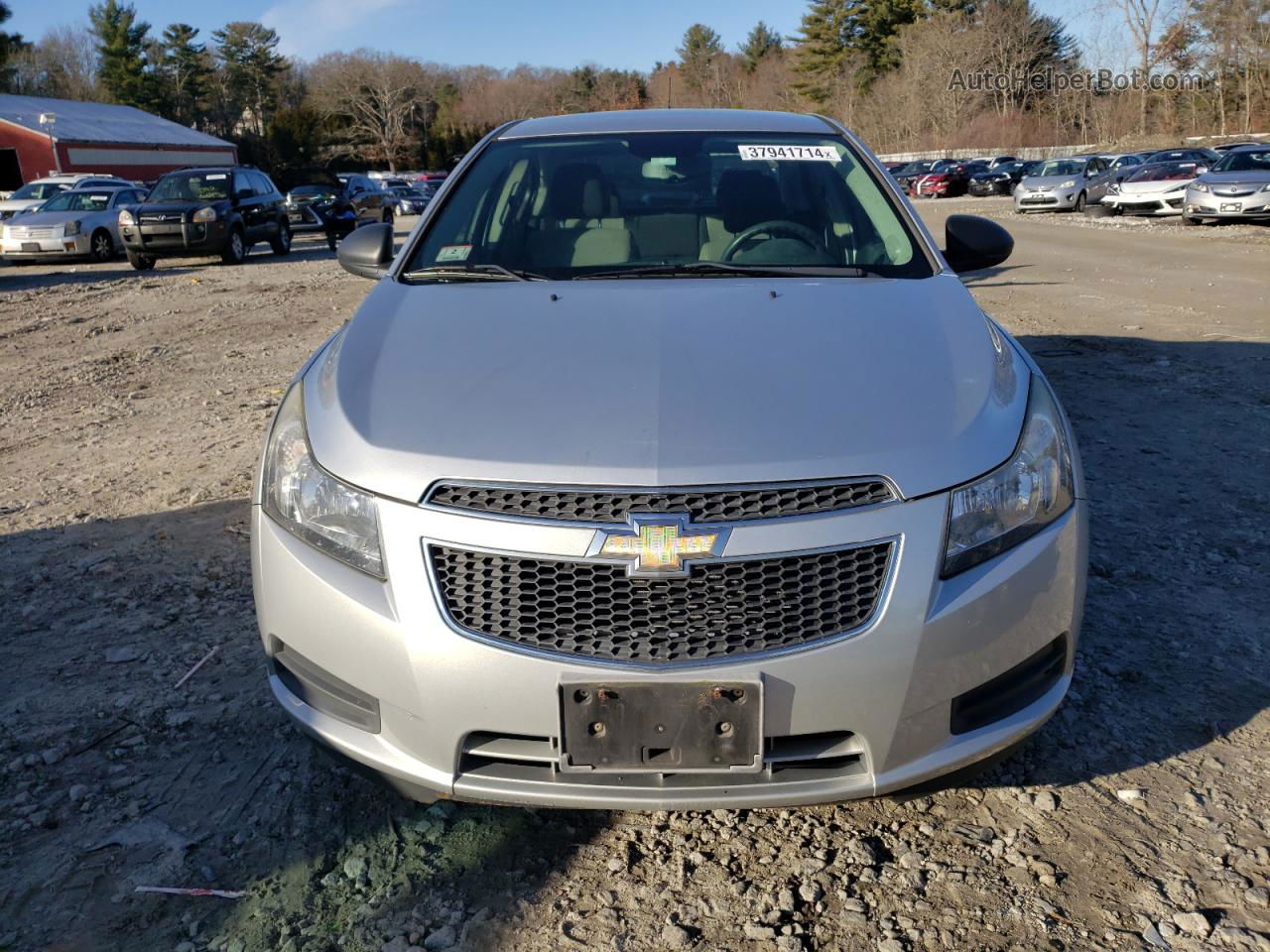 2013 Chevrolet Cruze Ls Silver vin: 1G1PA5SGXD7104004