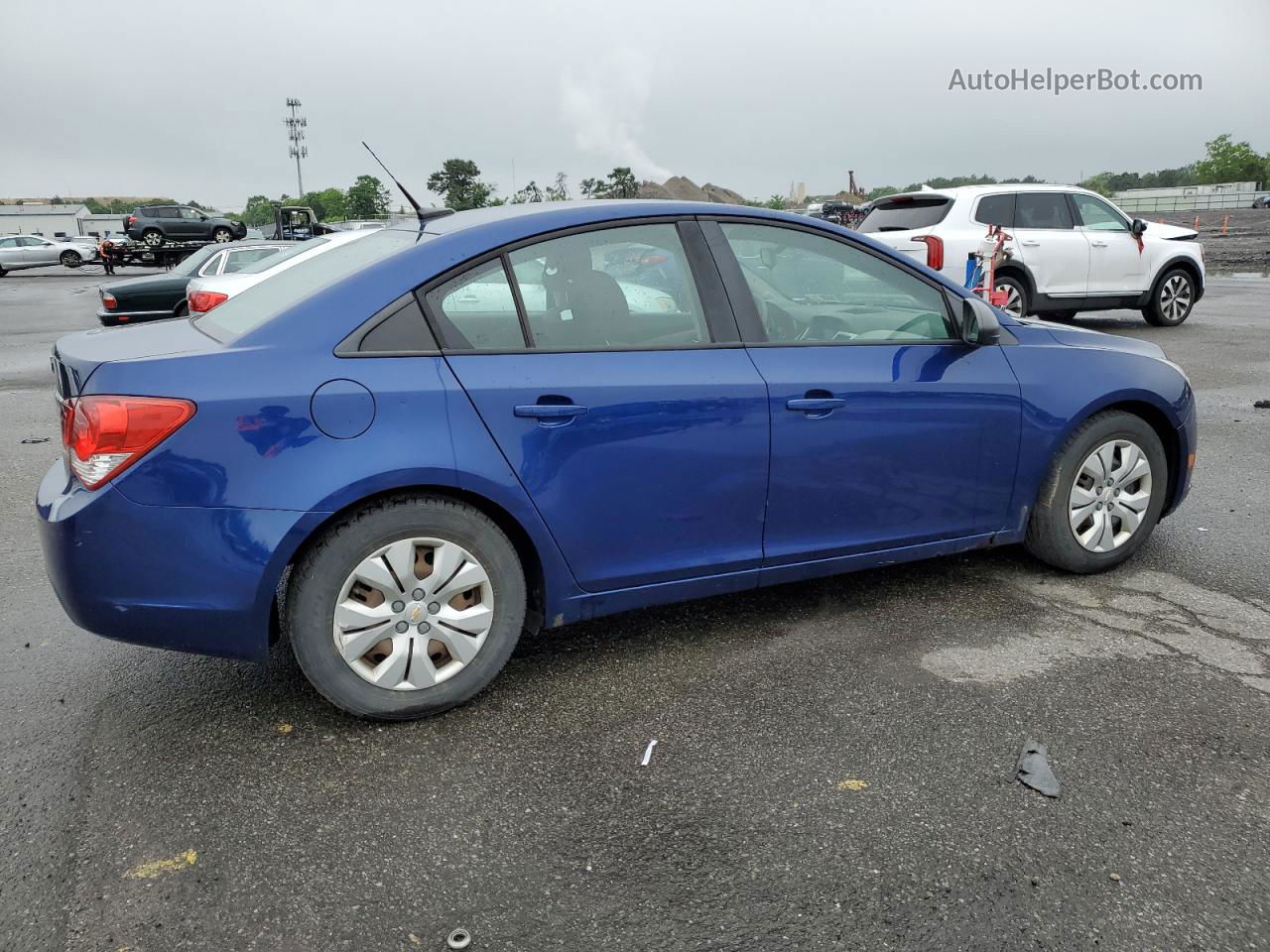 2013 Chevrolet Cruze Ls Blue vin: 1G1PA5SGXD7116492