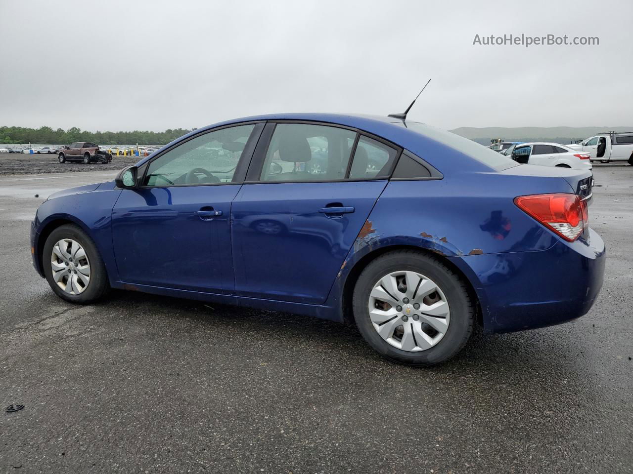 2013 Chevrolet Cruze Ls Blue vin: 1G1PA5SGXD7116492