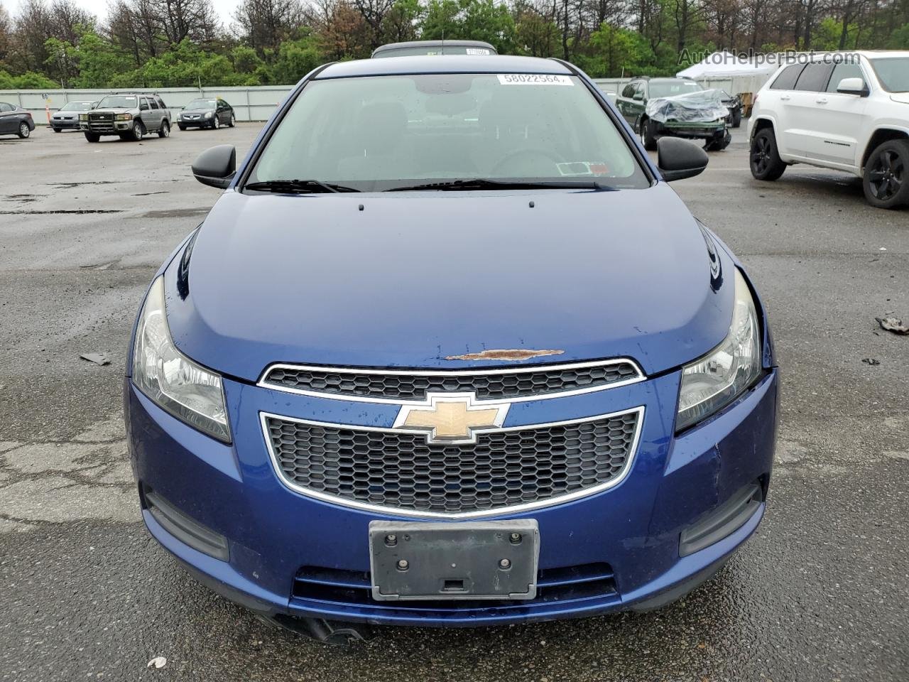 2013 Chevrolet Cruze Ls Blue vin: 1G1PA5SGXD7116492
