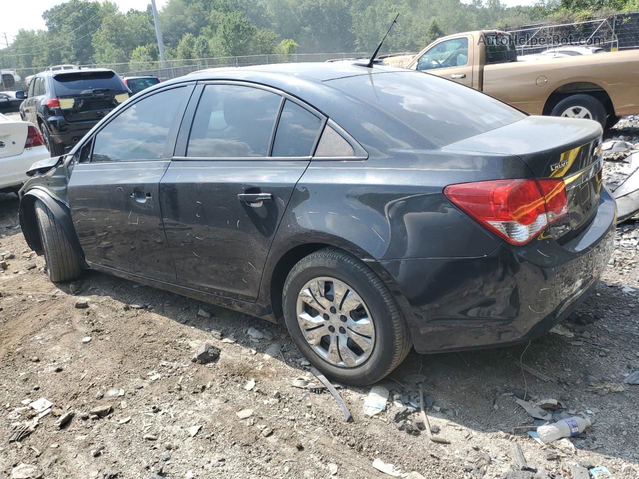 2013 Chevrolet Cruze Ls Black vin: 1G1PA5SGXD7143174