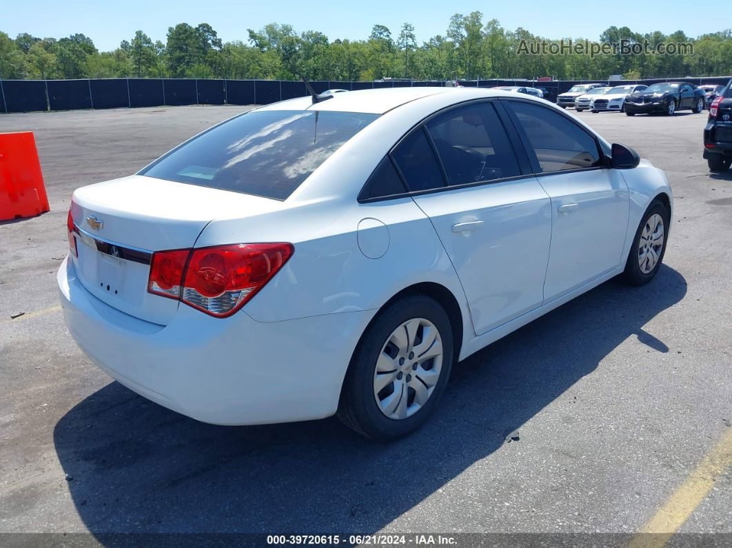 2013 Chevrolet Cruze Ls Auto White vin: 1G1PA5SGXD7210470