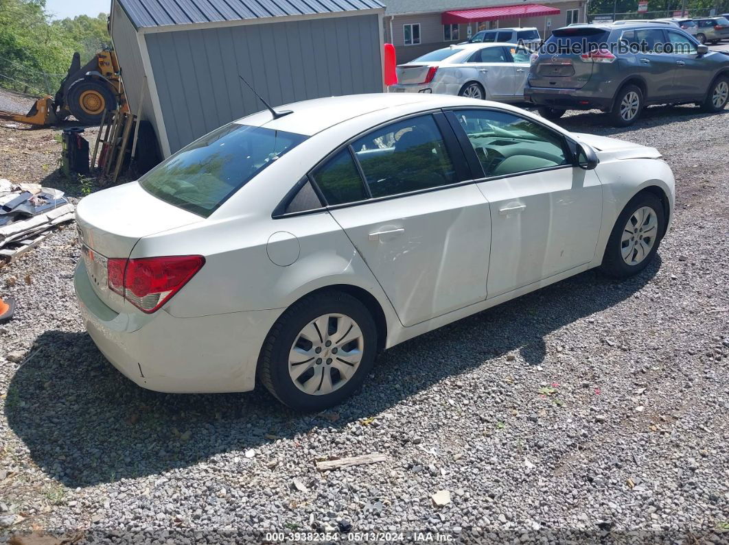 2013 Chevrolet Cruze Ls Auto White vin: 1G1PA5SGXD7225003