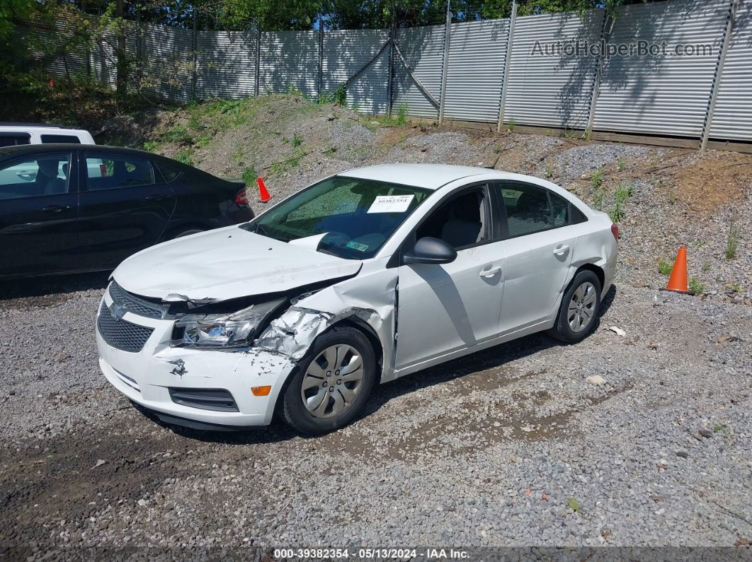 2013 Chevrolet Cruze Ls Auto White vin: 1G1PA5SGXD7225003