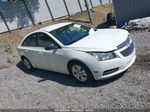 2013 Chevrolet Cruze Ls Auto White vin: 1G1PA5SGXD7225003