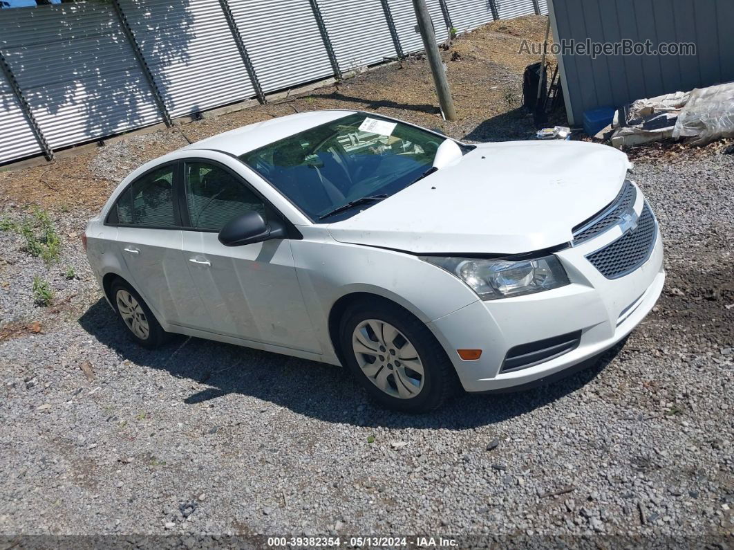 2013 Chevrolet Cruze Ls Auto White vin: 1G1PA5SGXD7225003