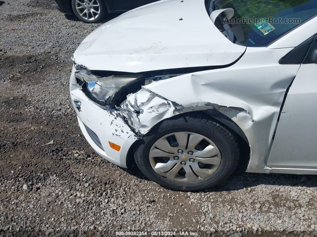 2013 Chevrolet Cruze Ls Auto White vin: 1G1PA5SGXD7225003