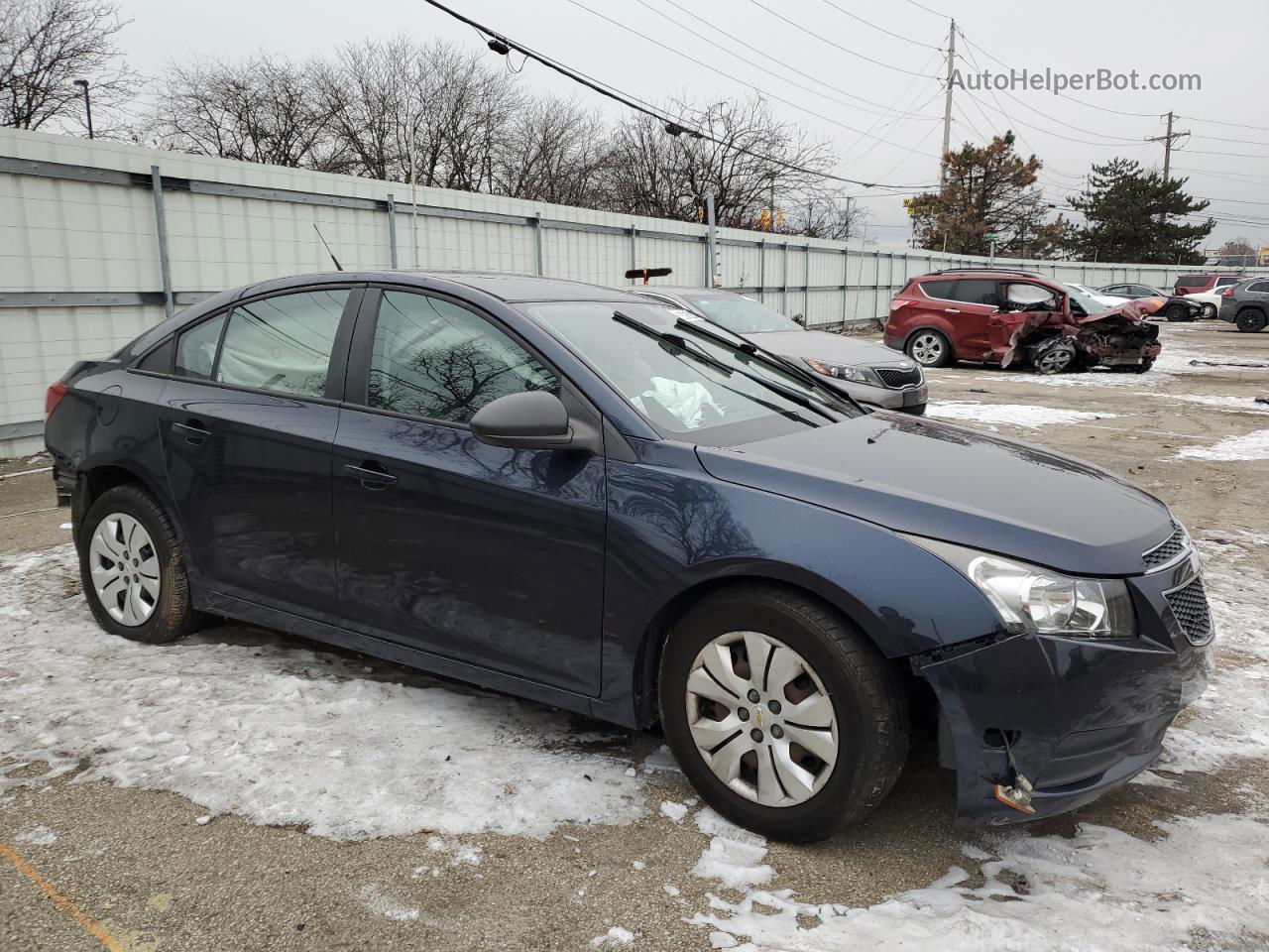 2014 Chevrolet Cruze Ls Blue vin: 1G1PA5SGXE7142365