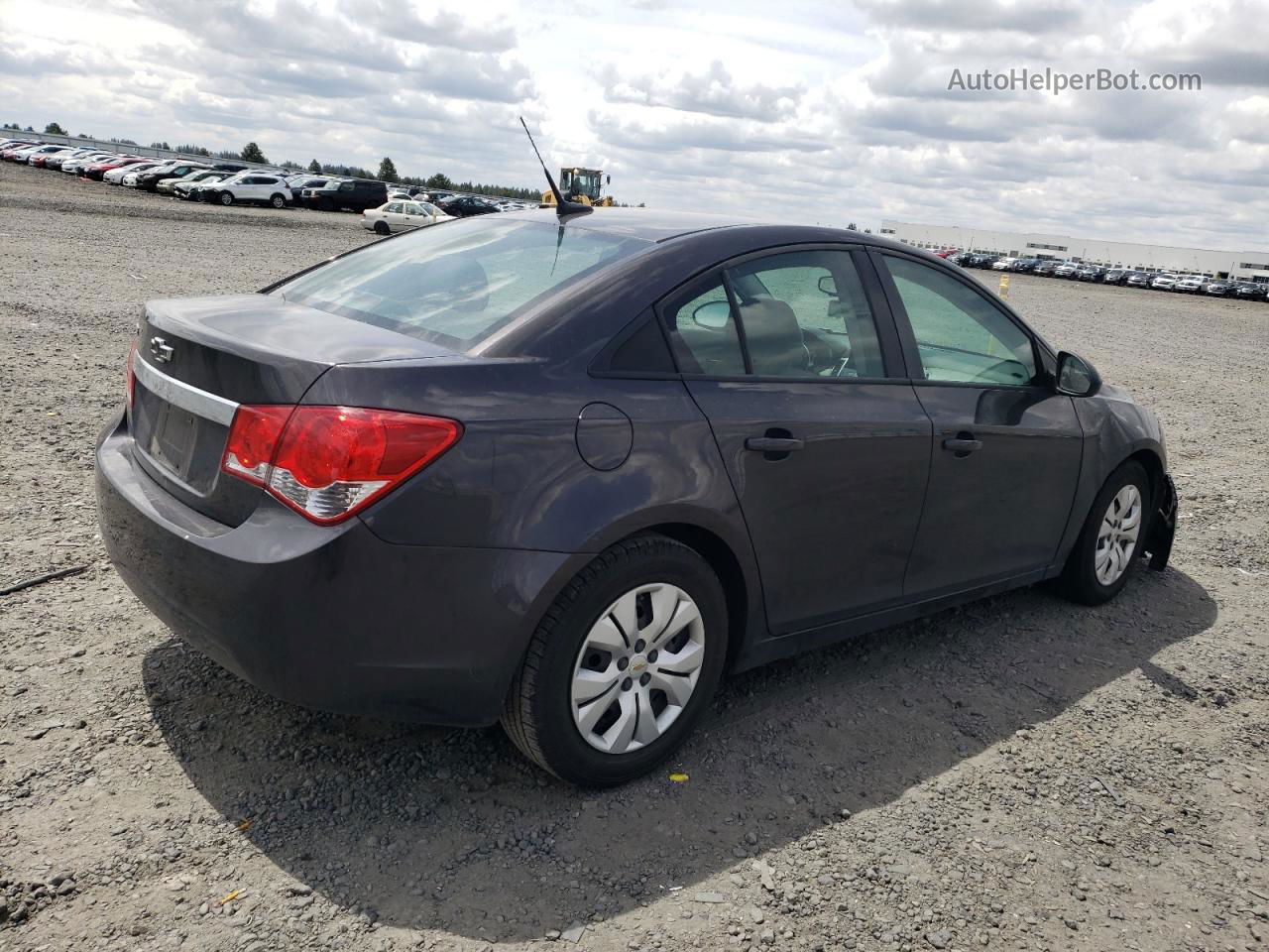 2014 Chevrolet Cruze Ls Gray vin: 1G1PA5SGXE7324020