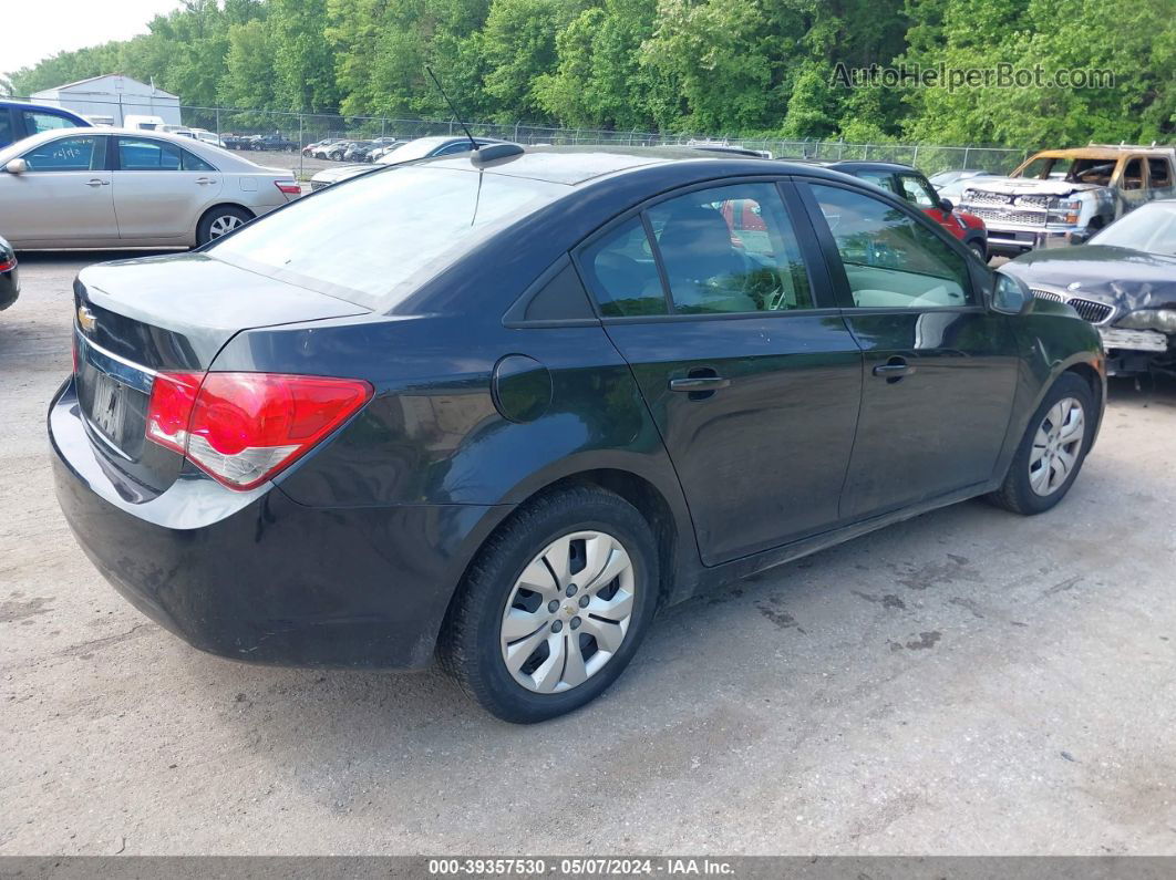 2015 Chevrolet Cruze Ls Auto Black vin: 1G1PA5SGXF7183564