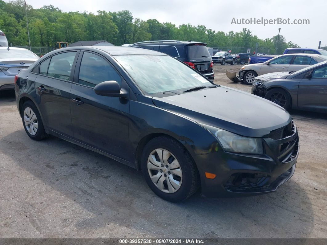 2015 Chevrolet Cruze Ls Auto Black vin: 1G1PA5SGXF7183564