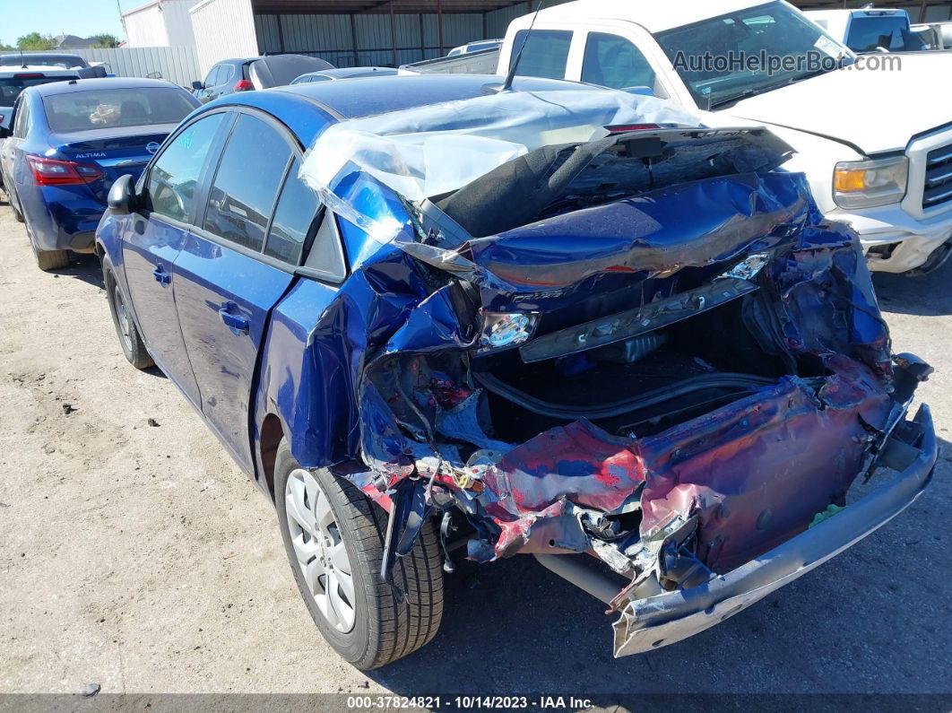 2013 Chevrolet Cruze Ls Blue vin: 1G1PA5SH0D7123024