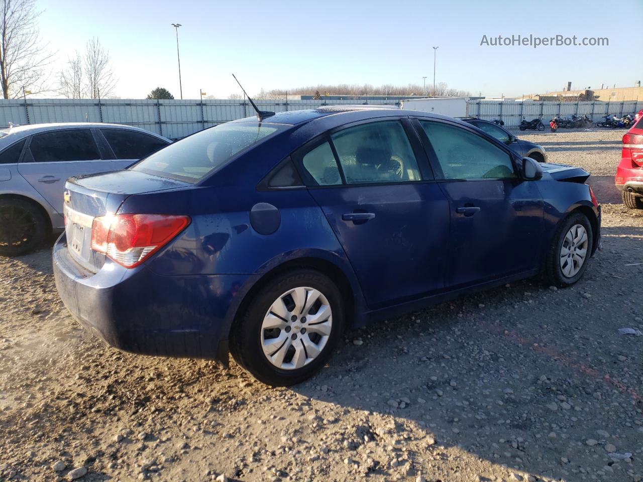 2013 Chevrolet Cruze Ls Blue vin: 1G1PA5SH0D7127381