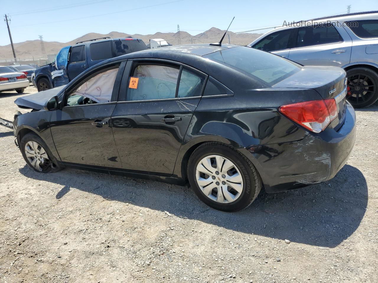 2013 Chevrolet Cruze Ls Black vin: 1G1PA5SH0D7271819