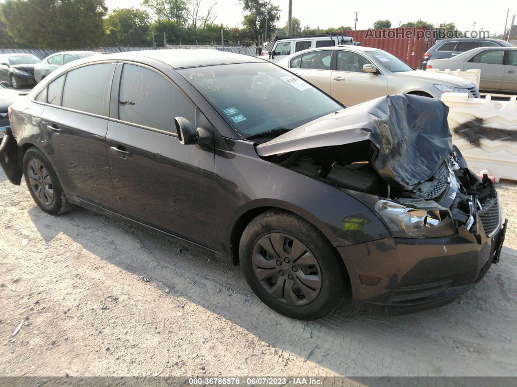 2014 Chevrolet Cruze Ls Gray vin: 1G1PA5SH0E7441887