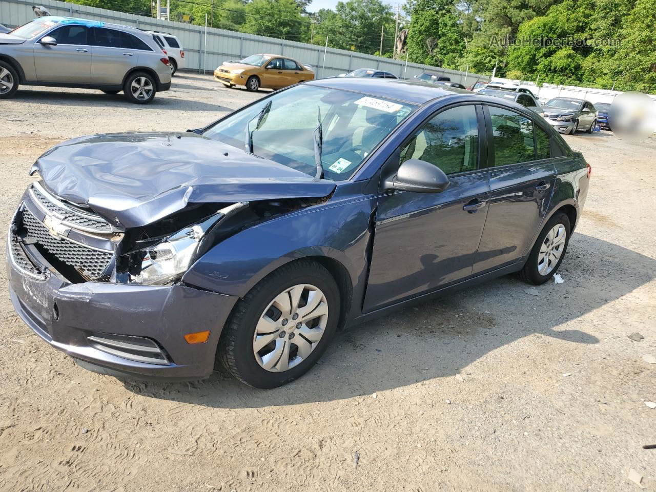 2014 Chevrolet Cruze Ls Blue vin: 1G1PA5SH0E7442781